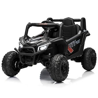 ANIXOL Kids Ride-On UTV with Parent Remote, Lights and Music