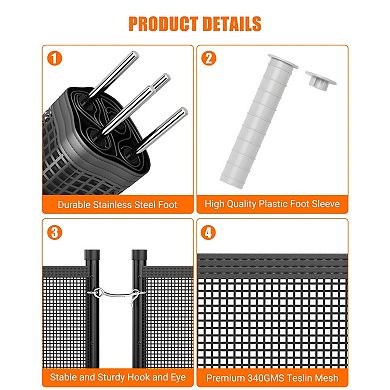 ANIXOL Inground Pool Safety Fence