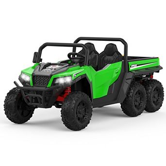 ANIXOL 24V 4WD Kids Ride-On Dump Truck with Remote