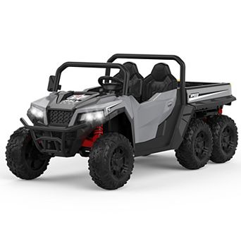 ANIXOL 24V 4WD Kids Ride-On Dump Truck with Remote