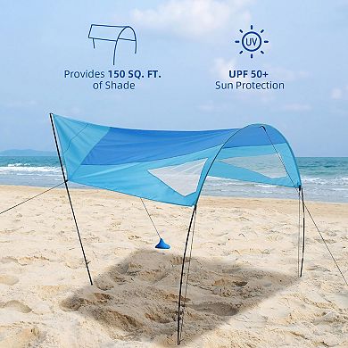 ANIXOL Wind-Powered Beach Canopy