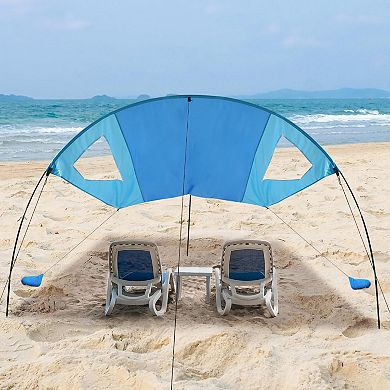 ANIXOL Wind-Powered Beach Canopy