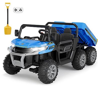 ANIXOL 24V 2-Seater Kids Ride-On Dump Truck with Remote