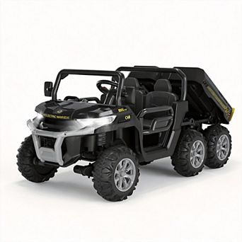 ANIXOL 24V 2-Seater Kids Ride-On Dump Truck with Remote