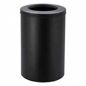 Open Top Stainless Steel Trash Can 10.6 Gallon/40L Fingerprint-Resistant, Removable Inner Bucket