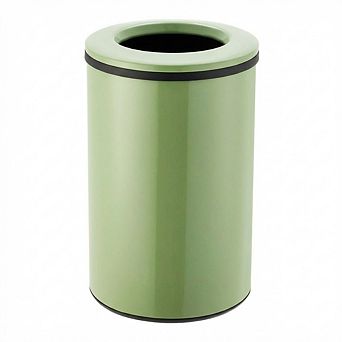 Open Top Stainless Steel Trash Can 10.6 Gallon/40L Fingerprint-Resistant, Removable Inner Bucket