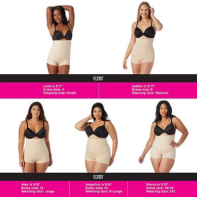 Maidenform Firm Control Shapewear High-Waist Boyshort 2107