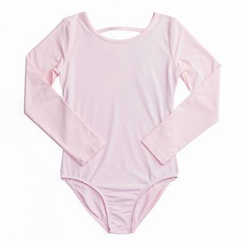 Girls 4-16 Rainbeau Moves Long Sleeve Nylon Leotard