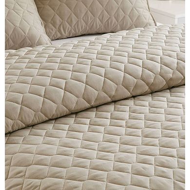 Madison Park Drift 10-piece Jacquard Comforter Set with Quilt and Throw Pillows