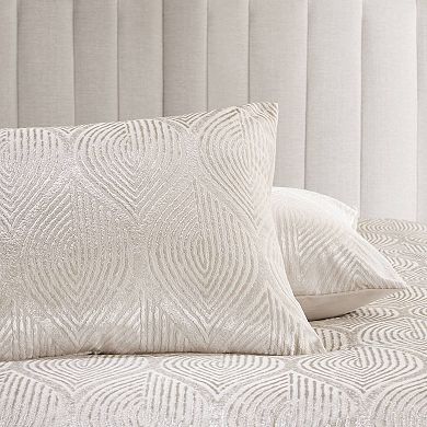Madison Park Drift 10-piece Jacquard Comforter Set with Quilt and Throw Pillows
