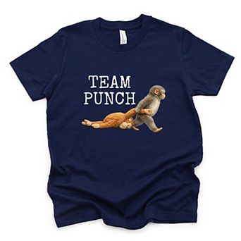 Team Punch Typewriter White - Youth Short Sleeve Graphic T-Shirt