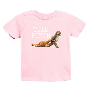 Team Punch Typewriter White - Youth Short Sleeve Graphic T-Shirt