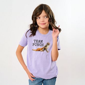 Team Punch Typewriter Black - Youth Short Sleeve Graphic T-Shirt