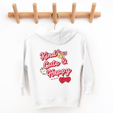 Mini Smiley Kind Cute & Happy - Toddler Hoodie
