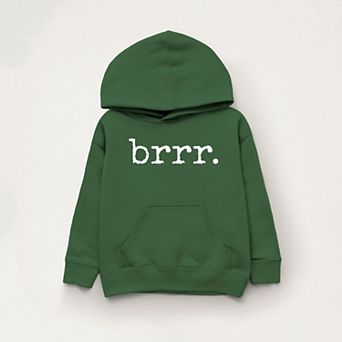 Brrr Typewriter - Youth Graphic Hoodie