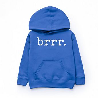 Brrr Typewriter - Youth Graphic Hoodie