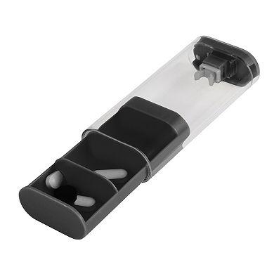 Durable 3 Grids Pill Case for Travel 1 Pc