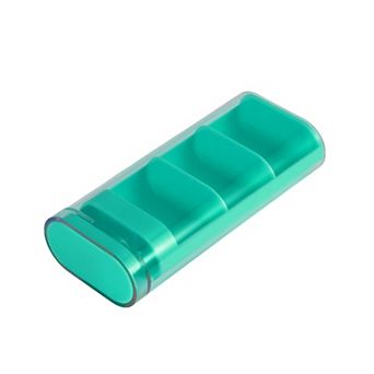 Durable 3 Grids Pill Case for Travel 1 pc
