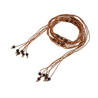 Beaded Weaving Adjustable Waist Rope 1 pc