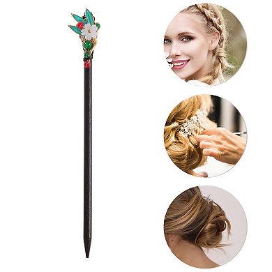 Leaves Gardenia Hair Chopstick for Women 1 Pc