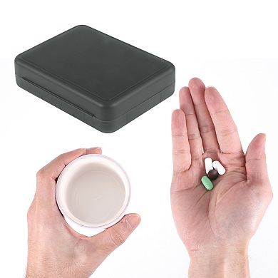 Detachable 7 Grids Single Layer Pill Case for Travel 1 Pc