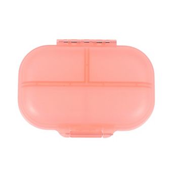 Portable 7 Grids Double Layer Pill Case for Travel 1 pc
