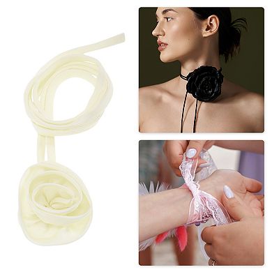 Rose Adjustable Choker Necklace for Women 1 Pc