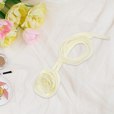 Rose Adjustable Choker Necklace for Women 1 Pc