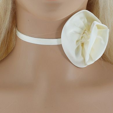 Rose Adjustable Choker Necklace for Women 1 Pc