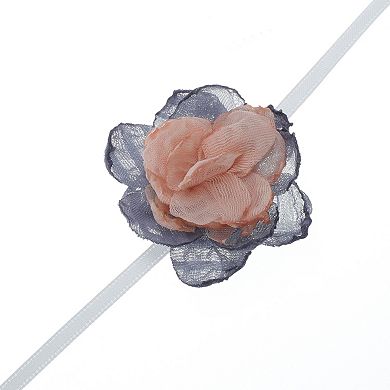 Flowers Bandages Choker Necklace 1 Pc