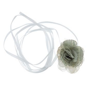 Flowers Bandages Choker Necklace 1 pc
