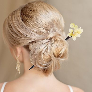 Flowers Hair Chopstick for Women 1 Pc