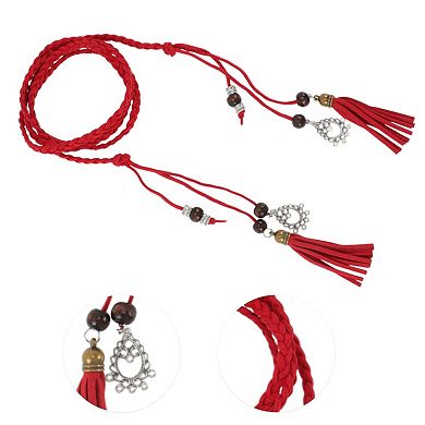 Ancient Style Tassel Adjustable Waist Belt 1 Pc