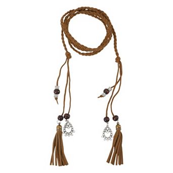 Ancient Style Tassel Adjustable Waist Belt 1 pc