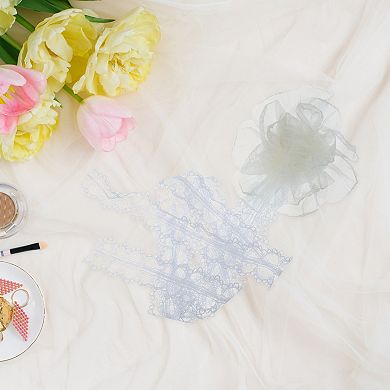 Flower Bandages Choker Necklace 1 Pc