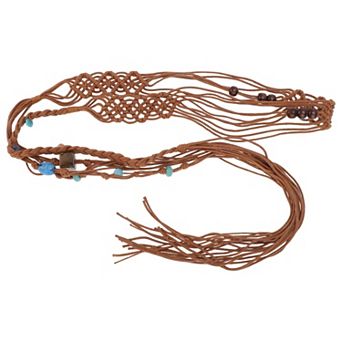 Retro Woven Rope Belt for Women 1 pc