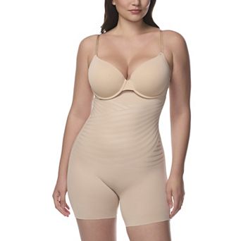 Women's Naomi & Nicole Mark My Curve High-Waist Mid-Thigh Slimmer Shaping Shorts 7578