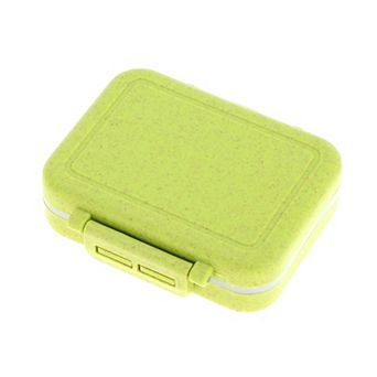 3 Grids Single Layer Independent Pill Box for Travel 1 pc