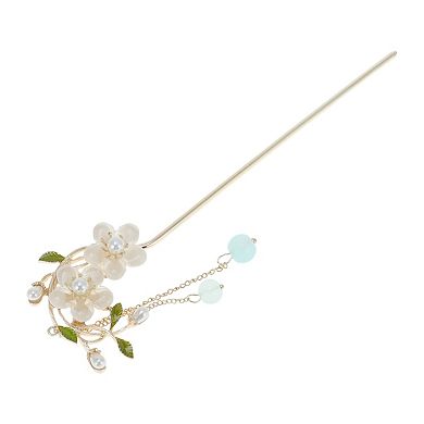 Floral Hair Stick Pin for Women 1 Pc