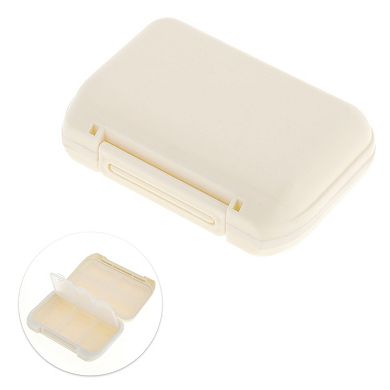 7 Grids Double Layer Pill Box for Travel 1 Pc