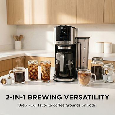 Ninja Grounds & Pods DualBrew 12-Cup Coffee Maker