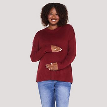 Maternity Motherhood® Knit Crewneck Sweater