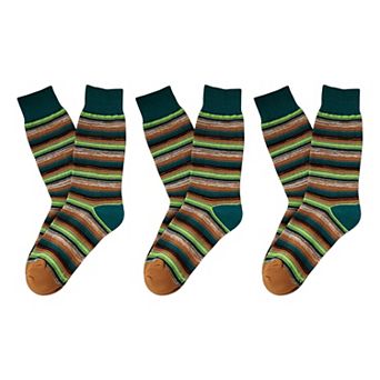 Womens Crew Socks 3 Pairs Soft Stretch Casual Everyday Wear