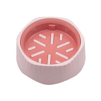 Pet Slow Feeder Bowl with Removable Insert, Non-Slip Base, Convertible Design