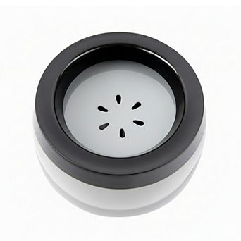 Non Spill Dog Water Bowl with Floating Disk 25 oz Car Travel Pet Water Bowl