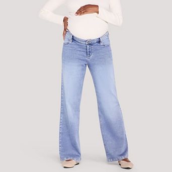 Maternity Motherhood® Under Belly Knit Denim Jeans