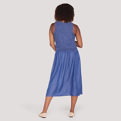 Maternity Motherhood® Smocked Midi Tank Dress