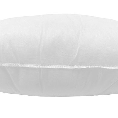 HomeRoots 18" White Round Throw Pillow Insert