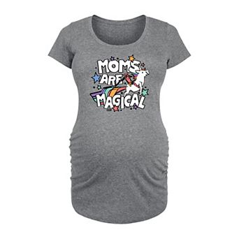 Maternity Marvel MOMS ARE MAGICAL Graphic Tee