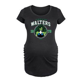 Maternity She-Hulk Walters Collegiate Graphic Tee